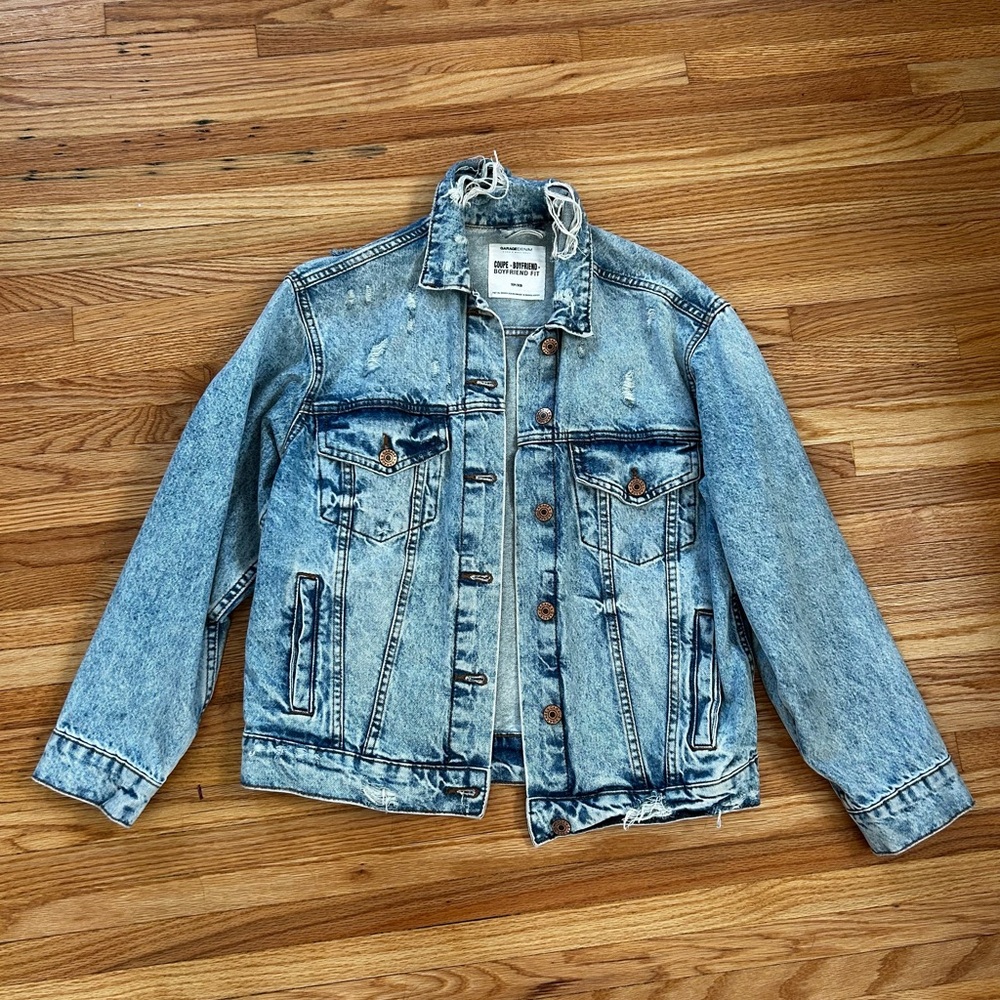 Garage Denim Boyfriend Jacket